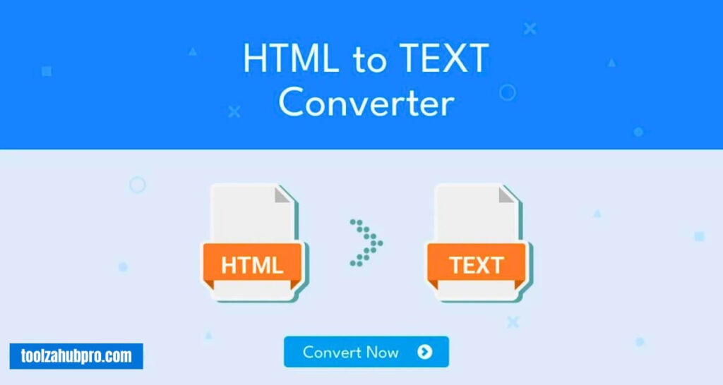 HTML code cleaner tool converting into readable plain text instantly - toolzahubpro.com