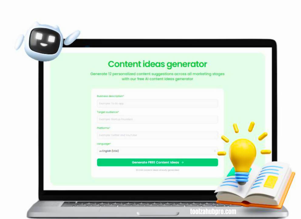 Powered content planning and topic suggestion generator - toolzhubpro